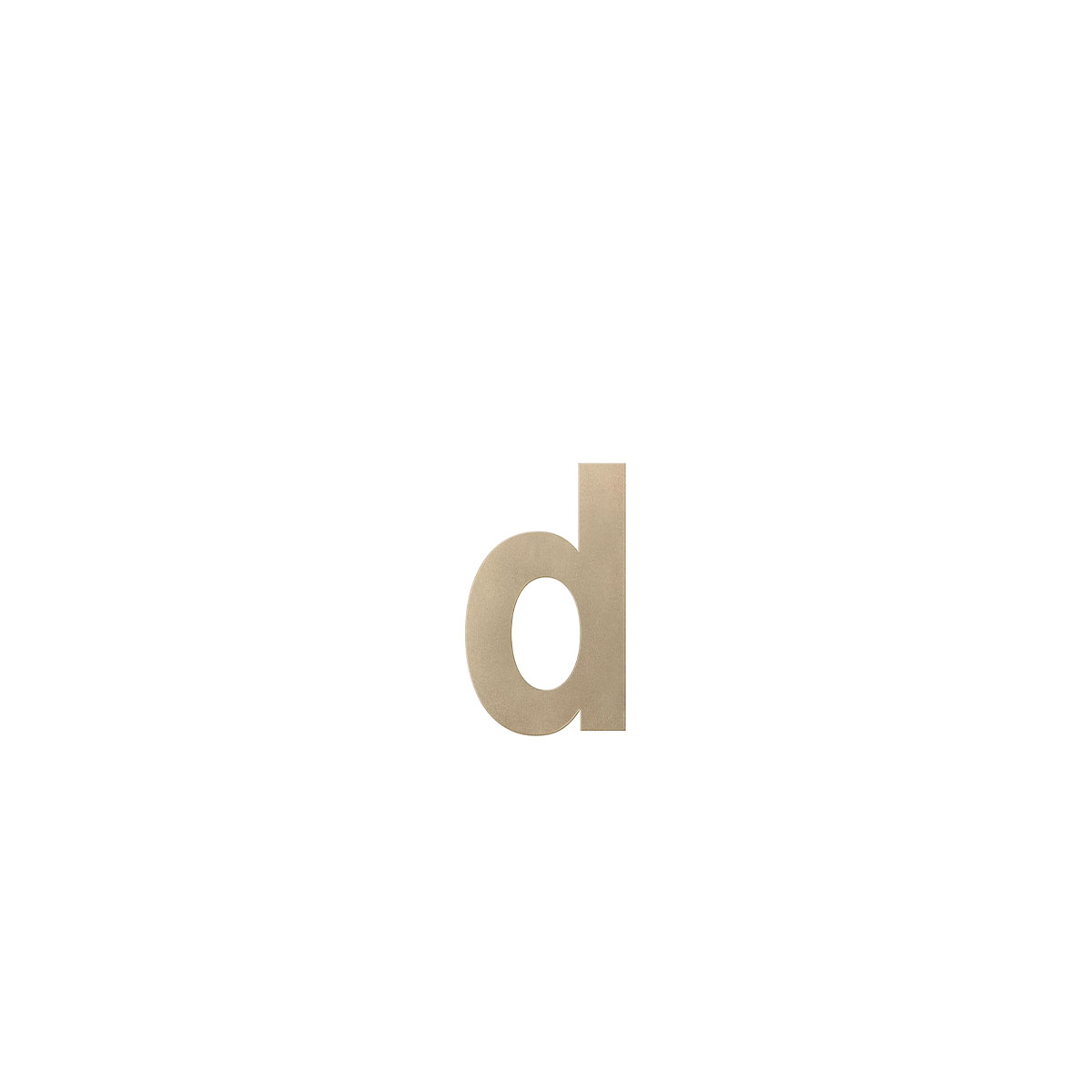 Huisnummers Champagne blend 150 mm – Anastasius | GPF