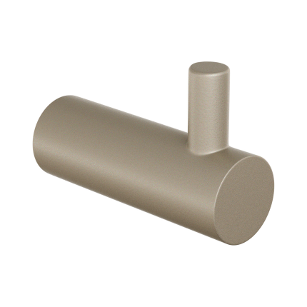 GPF Jas- / handdoekhaak 40x14mm - Champagne