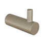 GPF Jas- / handdoekhaak 40x14mm - Champagne