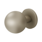 GPF  Voordeurknop kogel op rond rozet - champagne
