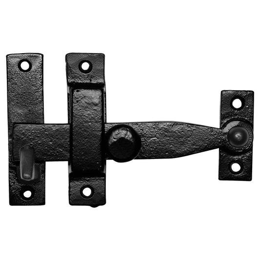 KirkPatrick KP4088 klinkstel zwart smeedijzer