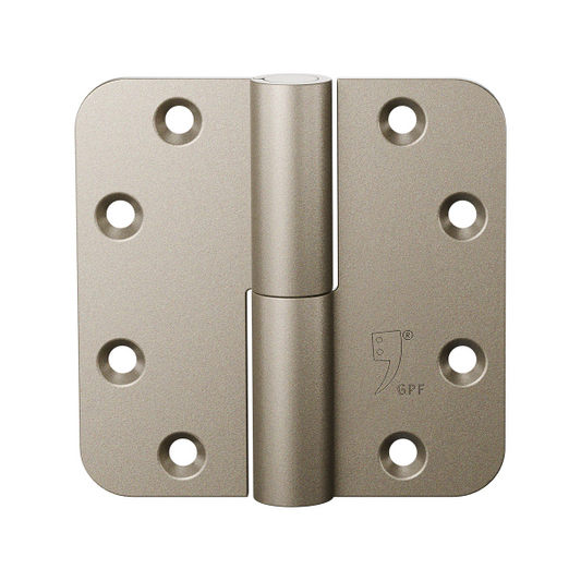 Paumelle 89x89 Champagne ronde hoek zonder schroeven | GPF