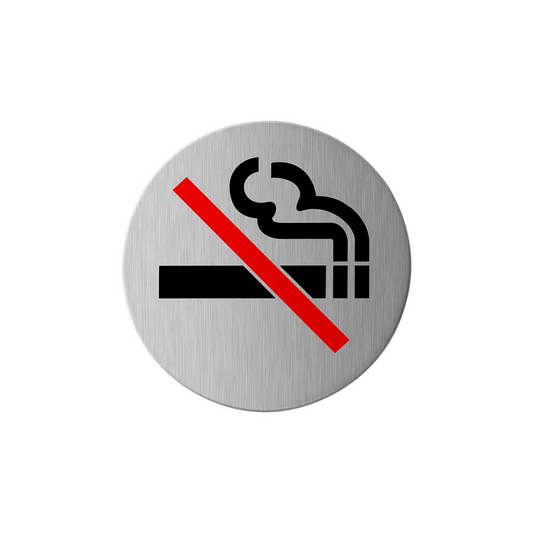 GPF Pictogram Rookverbod vierkant - RVS