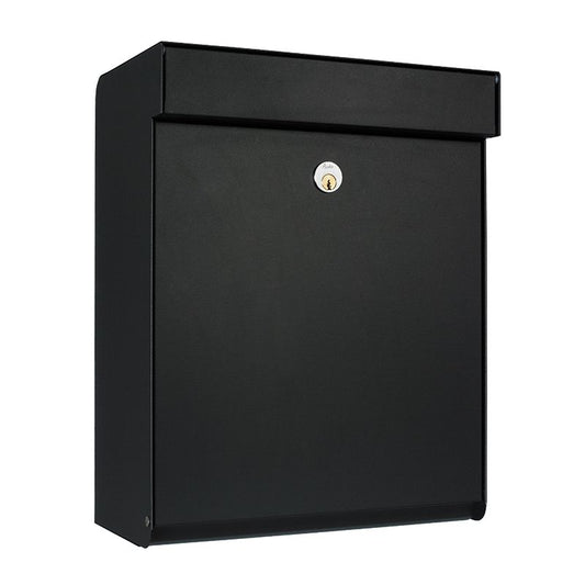 Brievenbus Grundform Zwart/zwart