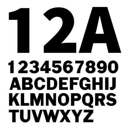 Beplakken Huiscijfer - afbeelding 2