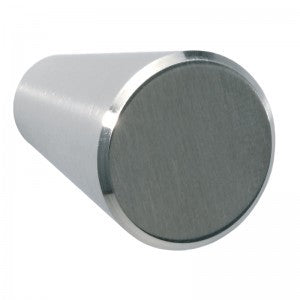 Meubelknop Taps geschuurd RVS Hardbrass