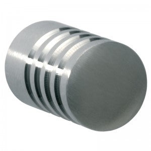 Meubelknop Grip geschuurd RVS Hardbrass