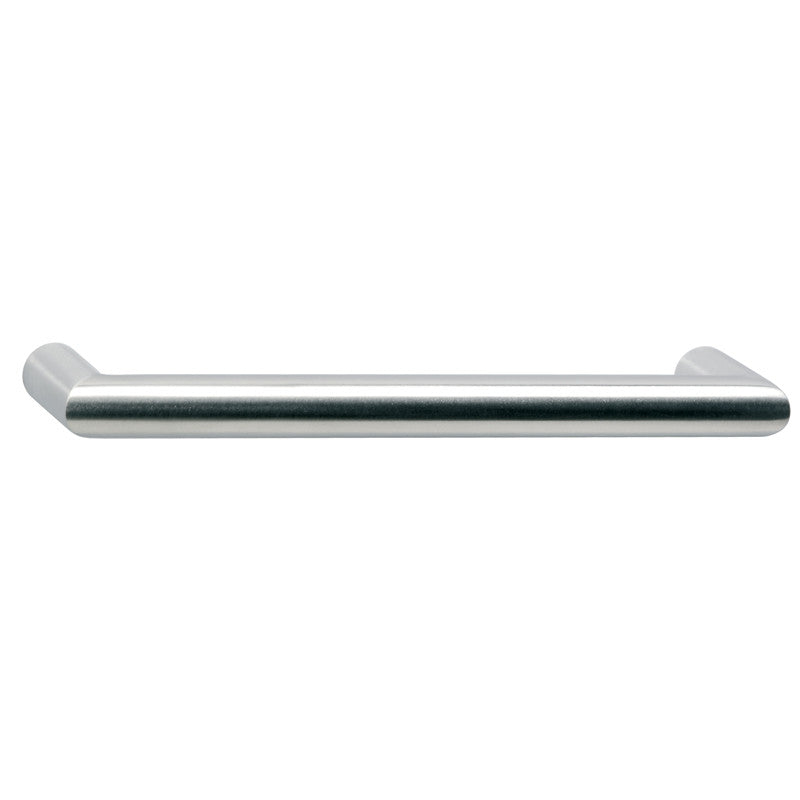 Meubelgreep Moderno 1 RVS geschuurd Ø 12 mm – 128 t/m 192 mm