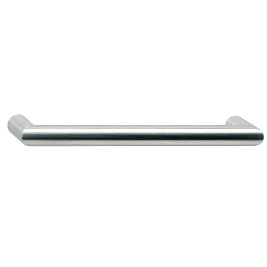 Meubelgreep Moderno 1 RVS geschuurd Ø 12 mm – 128 t/m 192 mm