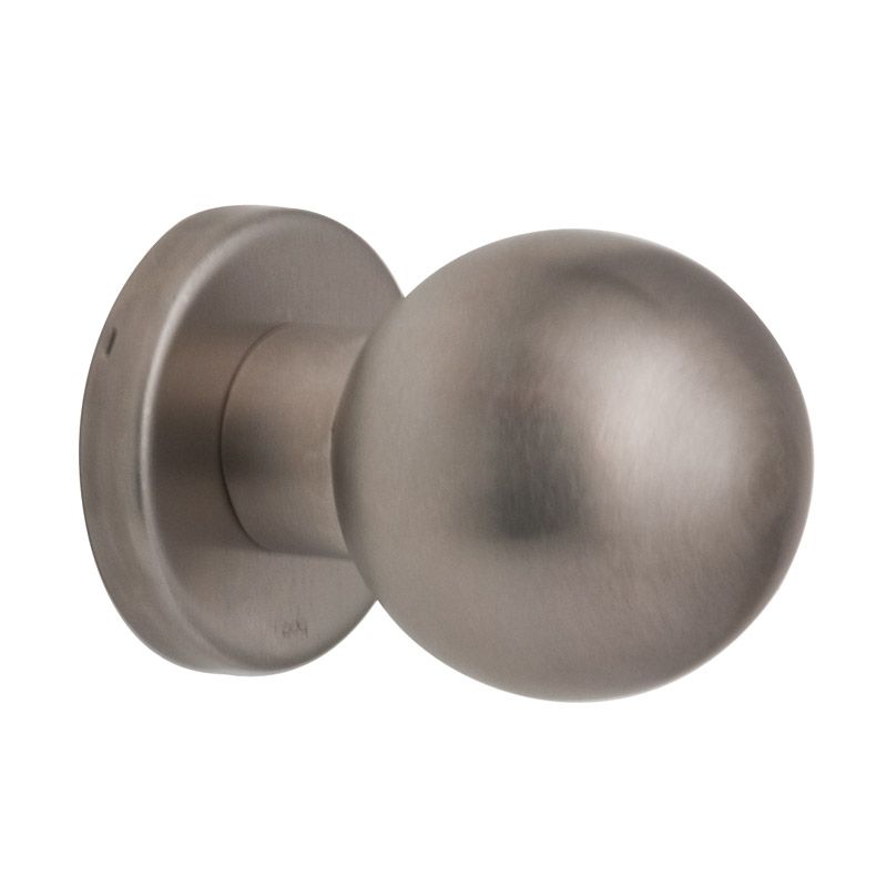 Voordeurknop kogel Ø65 mm RVS 316