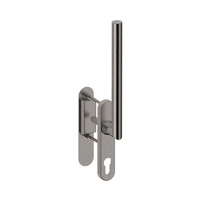 Hefschuifbeslag Toledo B extra ondiep RVS Hardbrass