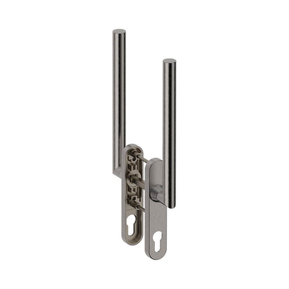 Hefschuifbeslag Toledo B extra ondiep RVS Hardbrass