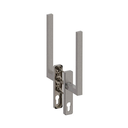 Hefschuifbeslag Phoenix haaks RVS Hardbrass
