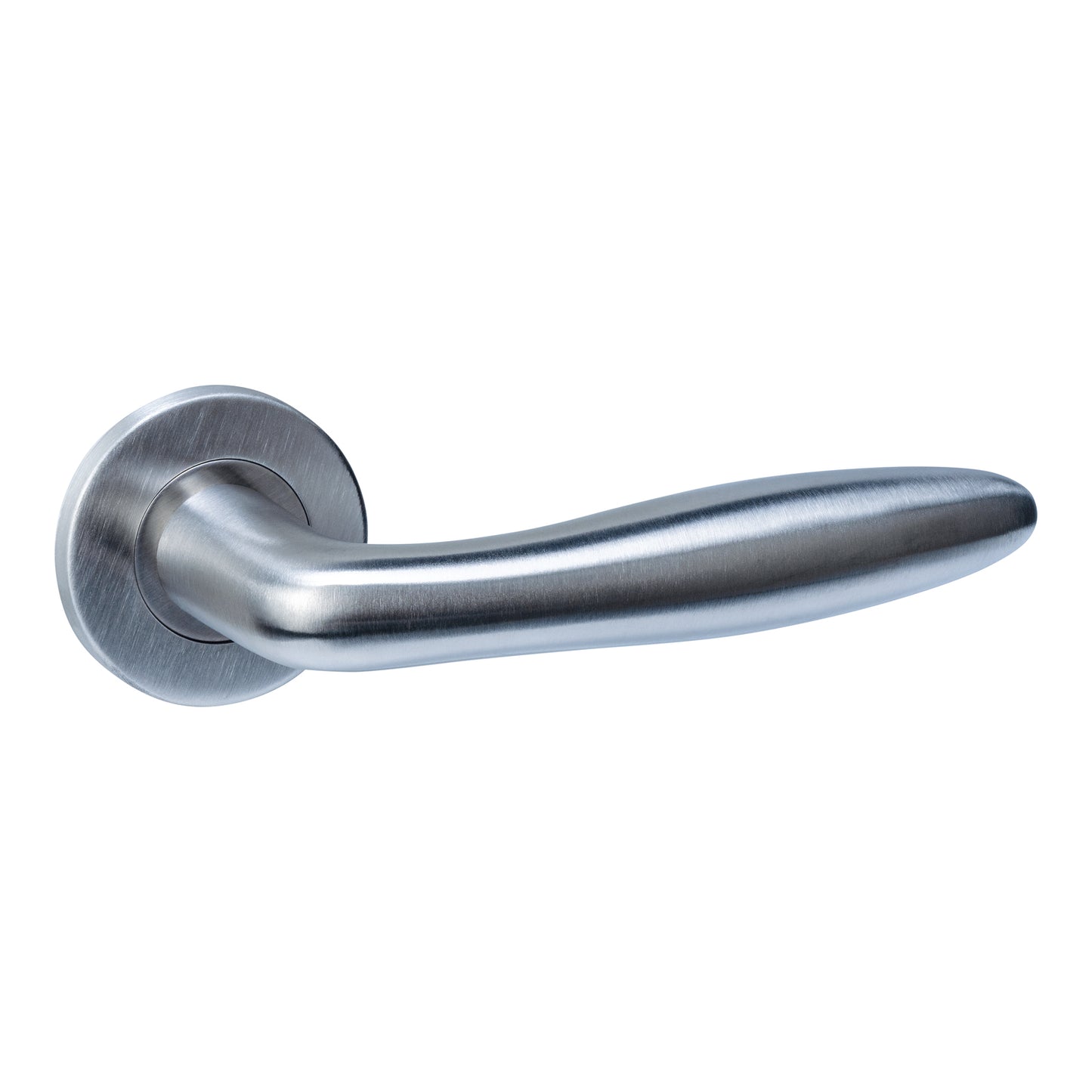 Intersteel Deurklinken sigaar model op rozet - RVS