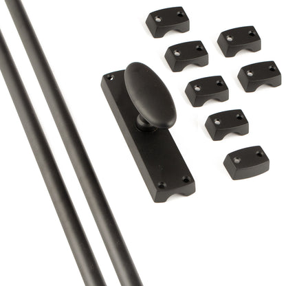 HB Raamespagnolet 3m - zwart