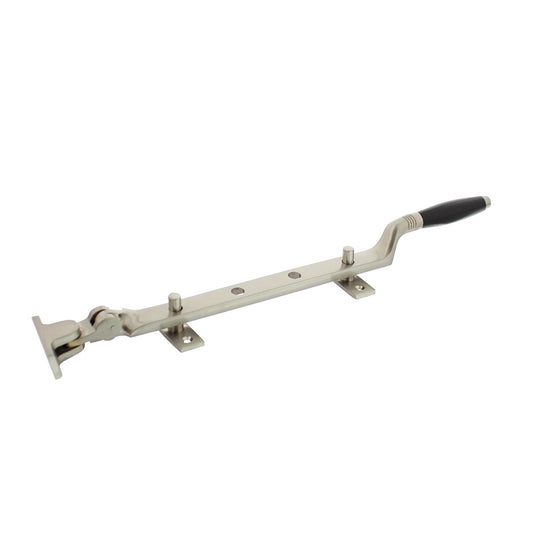 Intersteel Raamuitzetter Ton met pennen - mat nikkel / ebbenhout