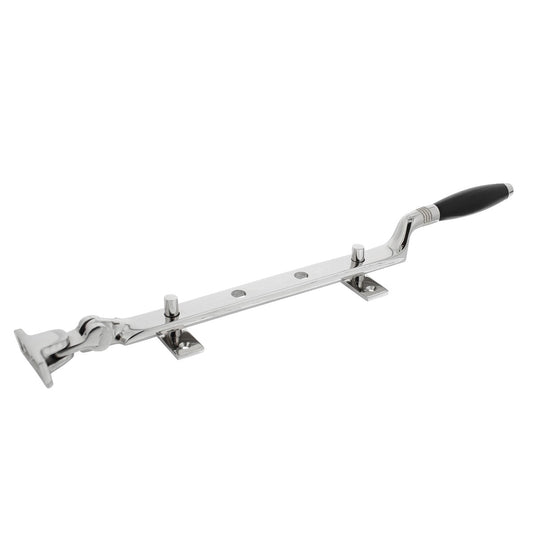 Intersteel Raamuitzetter Ton met pennen - gepolijst nikkel / ebbenhout