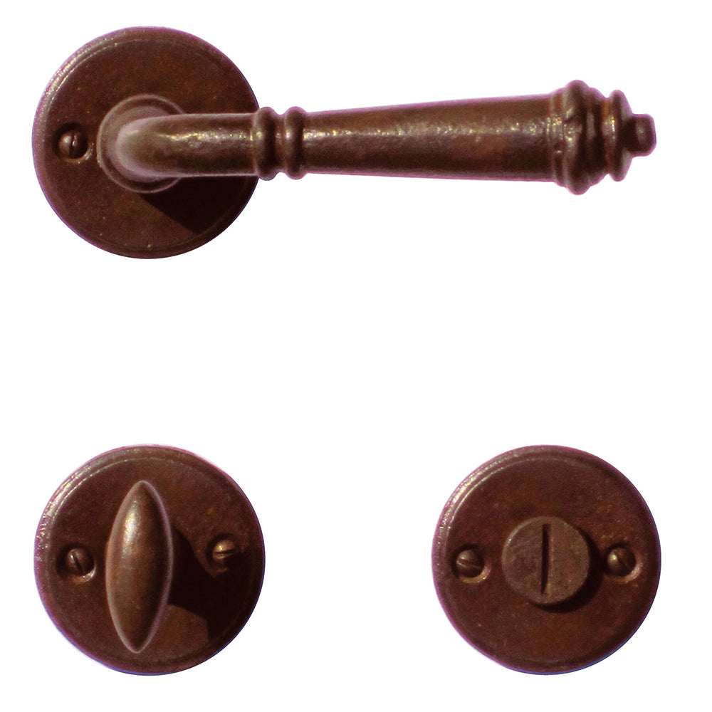 Deurklinken Pro Tarascon op rozet | HDD | roest