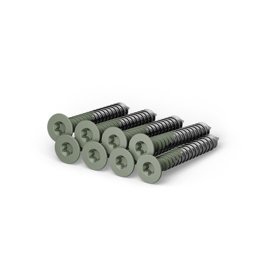 Setje schroeven voor paumelles Clay (8 stuks) | GPF