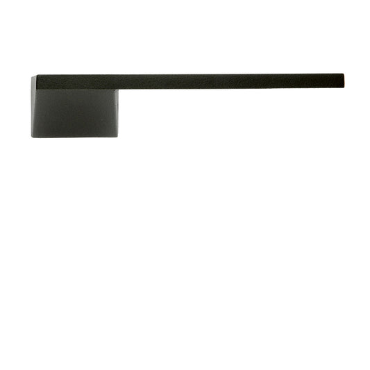 GPF Door Handles L-Hook Matte Black | Design Stainless Steel Rosette