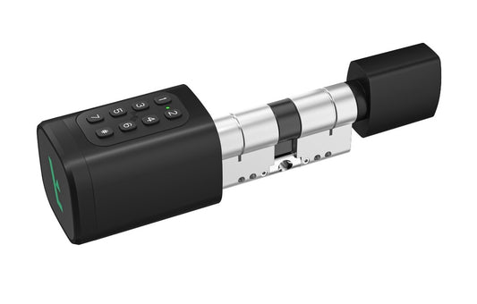Smart lock elektronische cilinder zwart – slim deurslot
