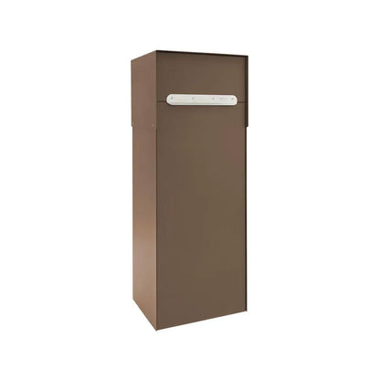 Stoer! Pakket-brievenbus achteruitname - cortenstaal-look