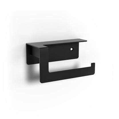Toiletrolhouder | THEOFILS | zwart