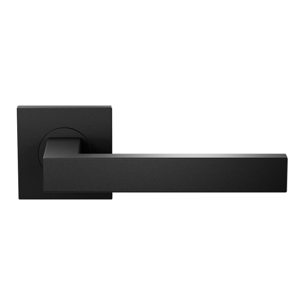 Door handles L-shaped on rosette | GPF | stainless steel