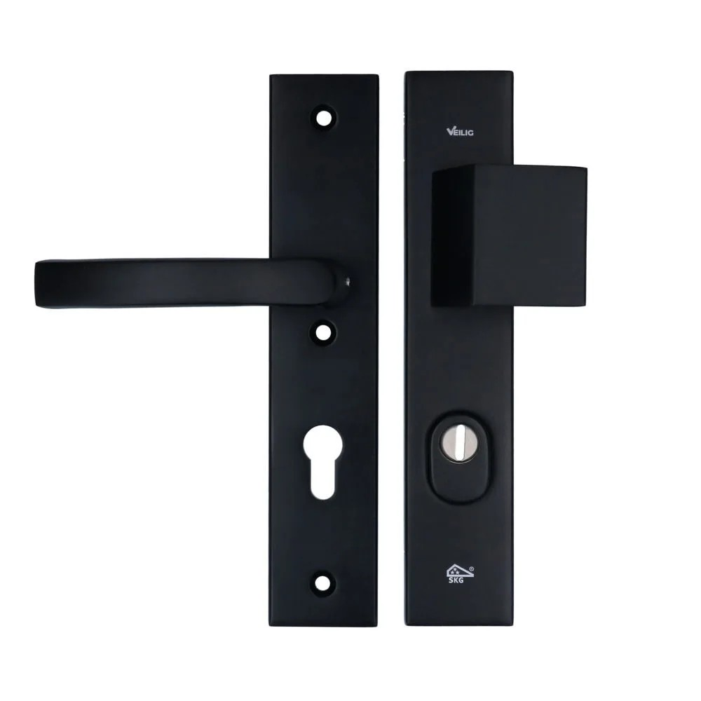 Veilig Veiligheidsbeslag voordeur SKG*** - zwart
