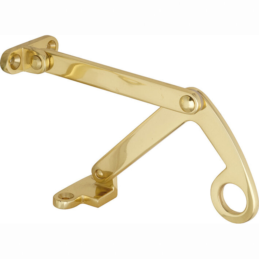 Combi-uitzetter Elegant 175 mm messing gelakt