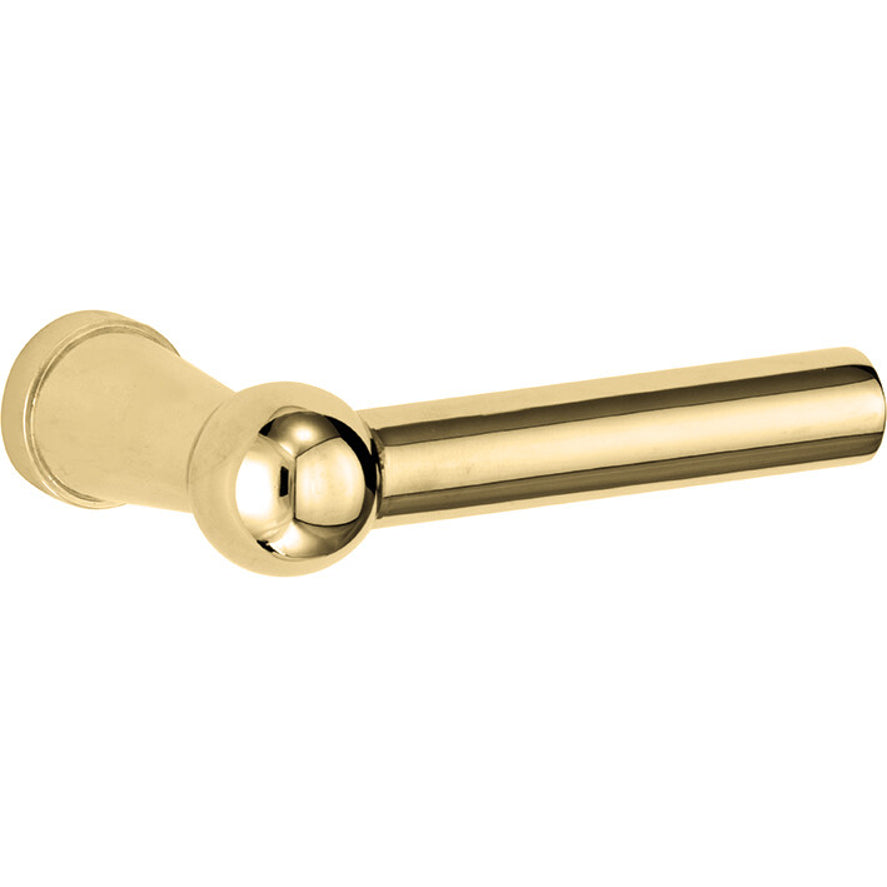 Deurkrukken 85 mm Chemin de Fer messing onbehandeld