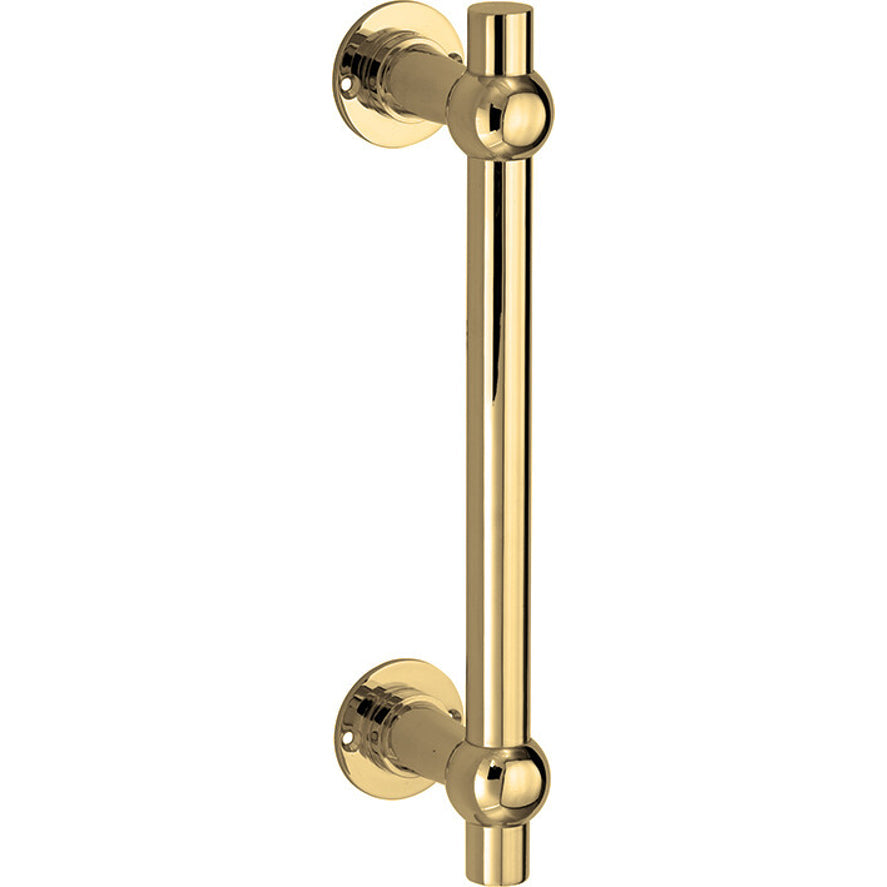 Deurgreep Chemin de Fer 300 × 22 mm messing onbehandeld