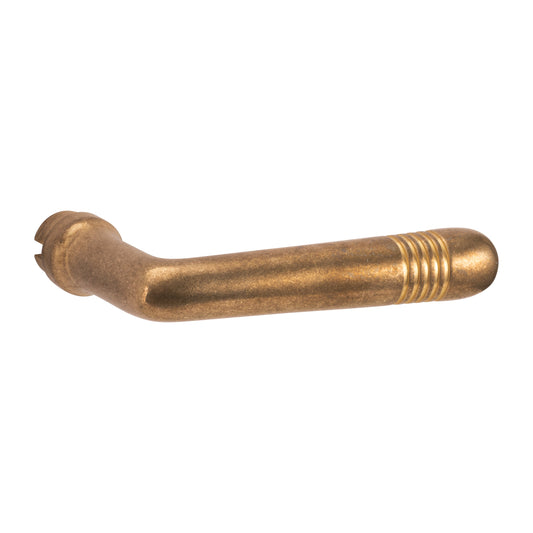 Deurkrukken Art-Deco antiek messing, per paar