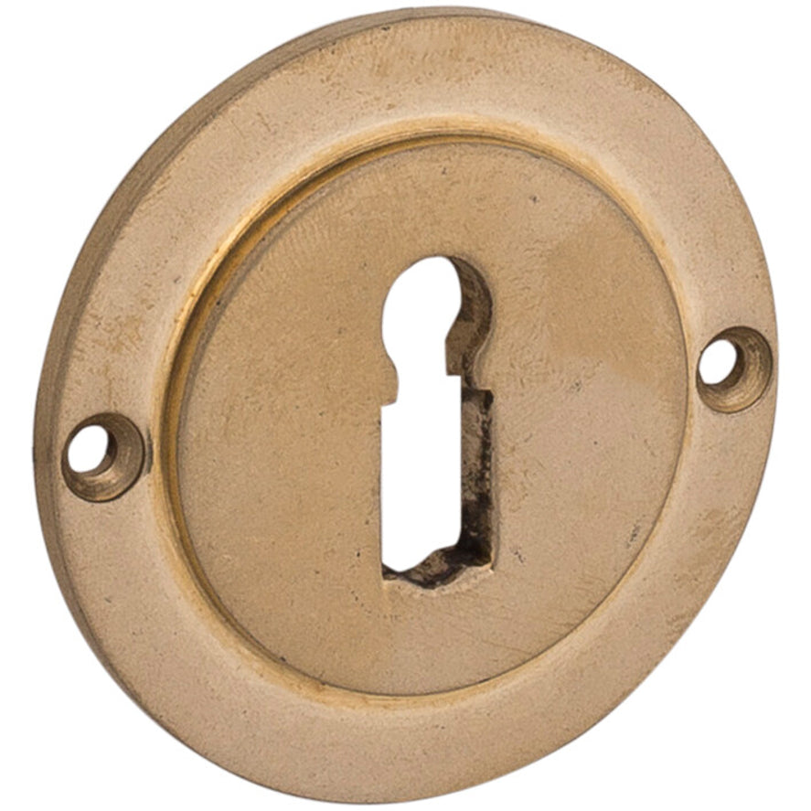 Sleutelrozetten ø40 mm Chemin de Fer antiek messing
