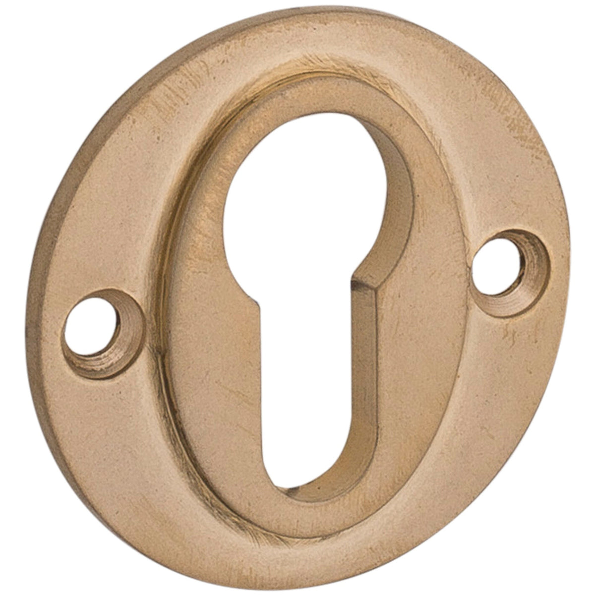 Cilinderrozetten ø50 mm Chemin de Fer antiek messing