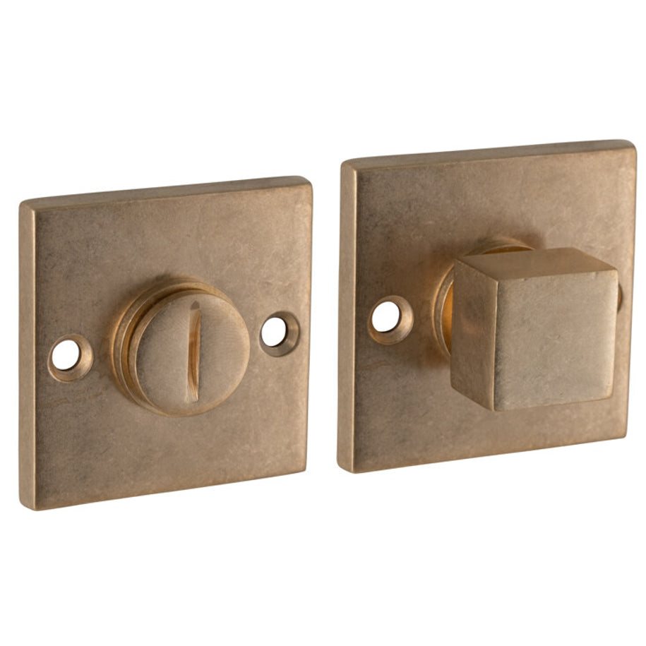 Toiletsluiting antiek messing – passend bij Kare