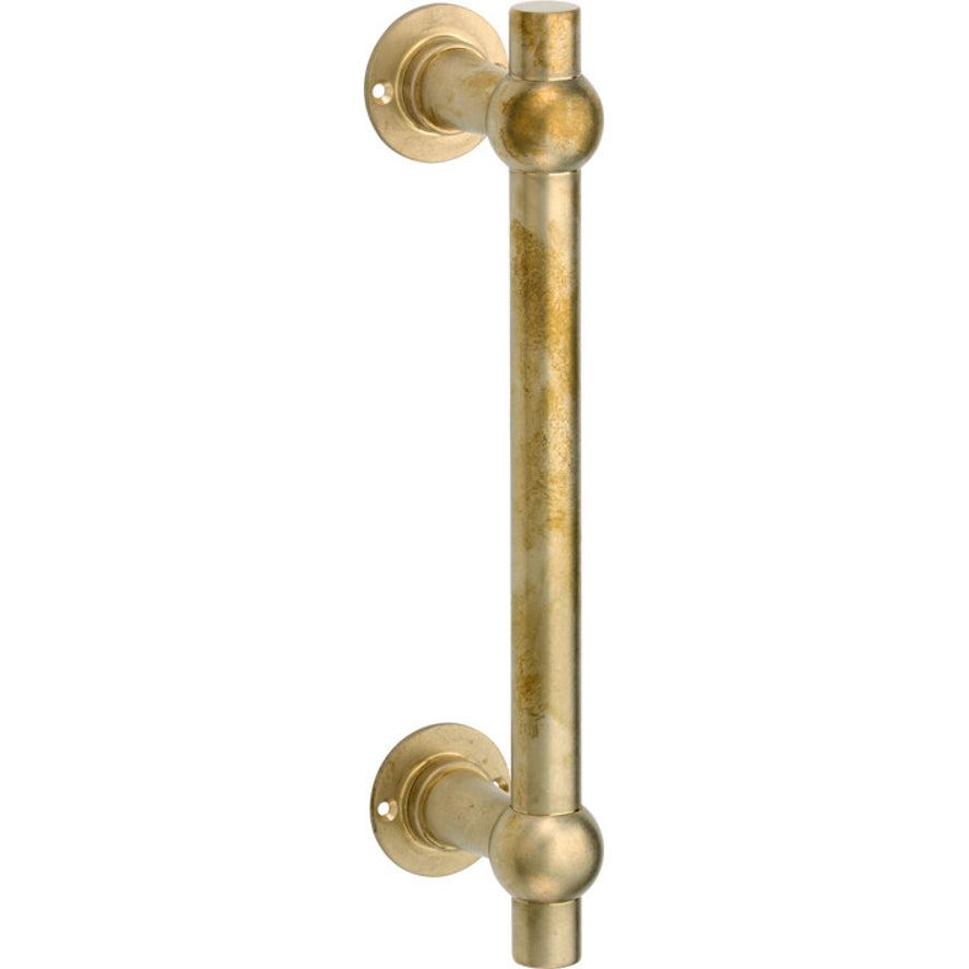 Deurgreep Chemin de Fer 300 × 22 mm antiek messing