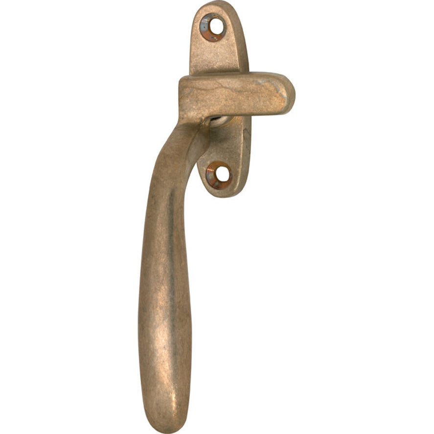 Raamkruk Dudok antiek messing links