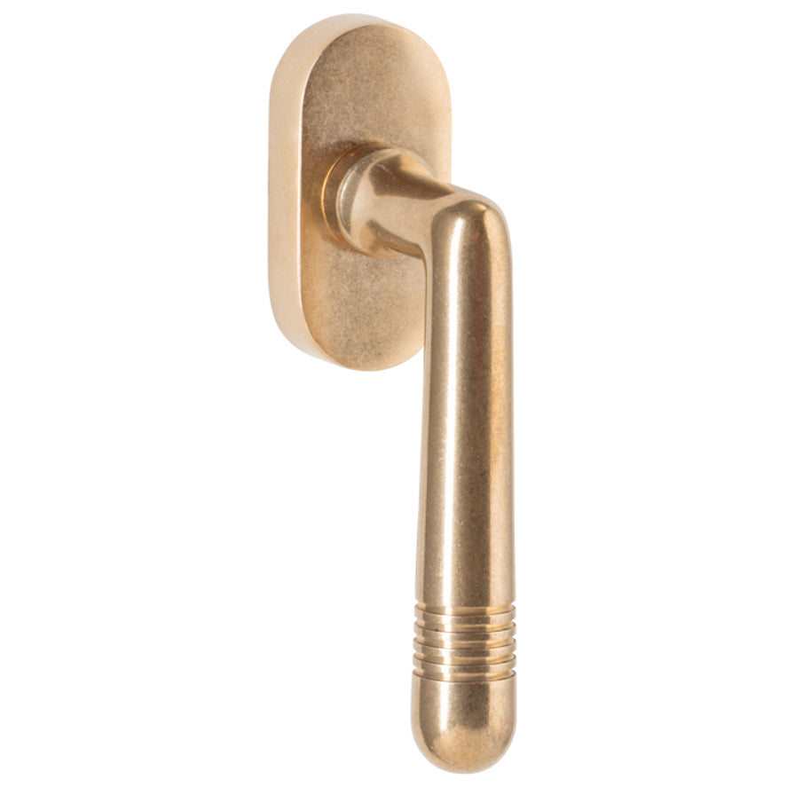 Draaikiepgarnituur Art-Deco antiek messing – standaard