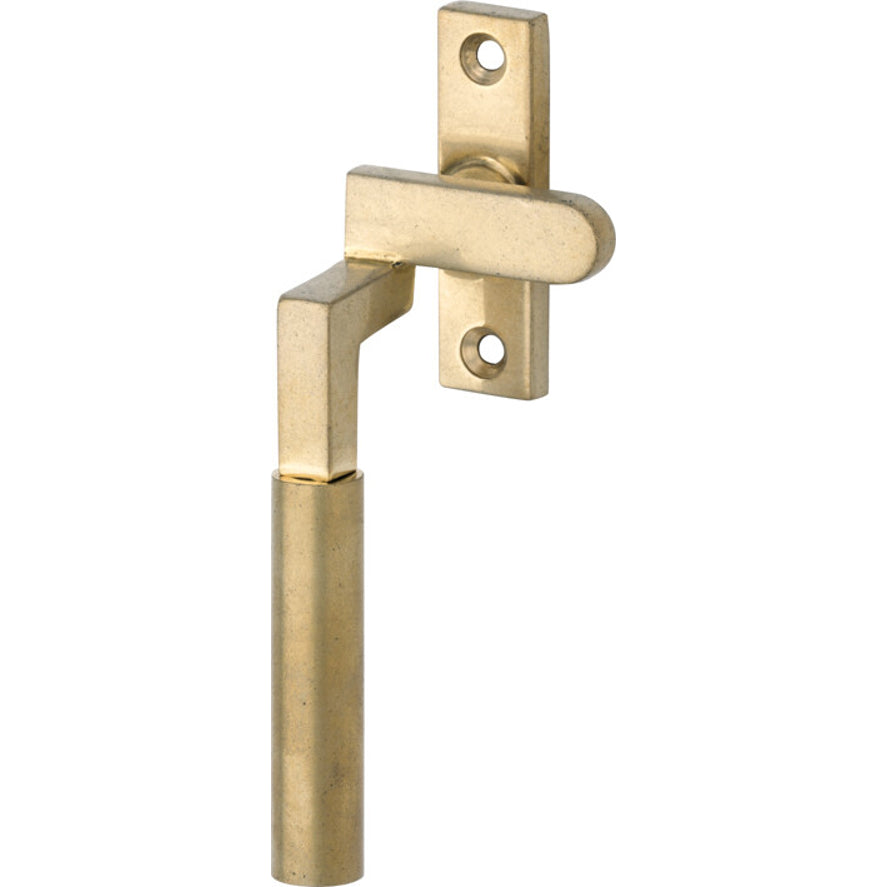 Raamkruk Bauhaus antiek messing links