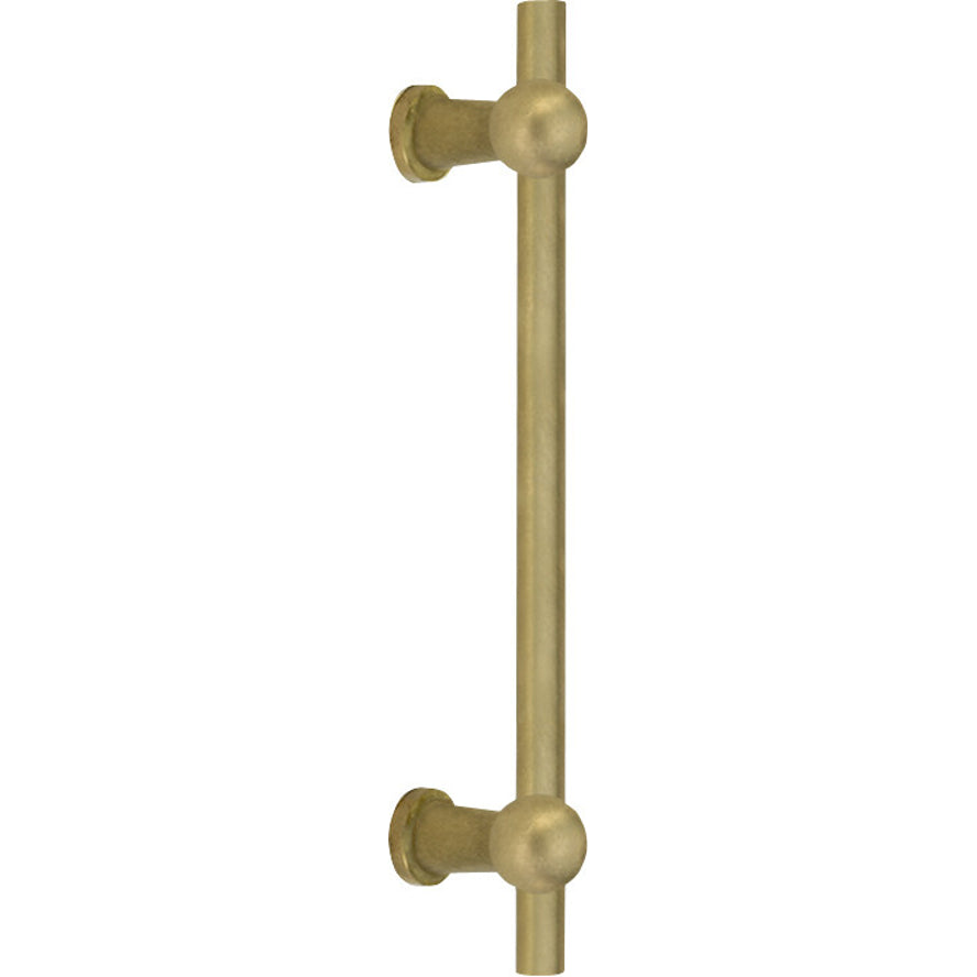 Meubelgreep Chemin de Fer 240 mm antiek messing