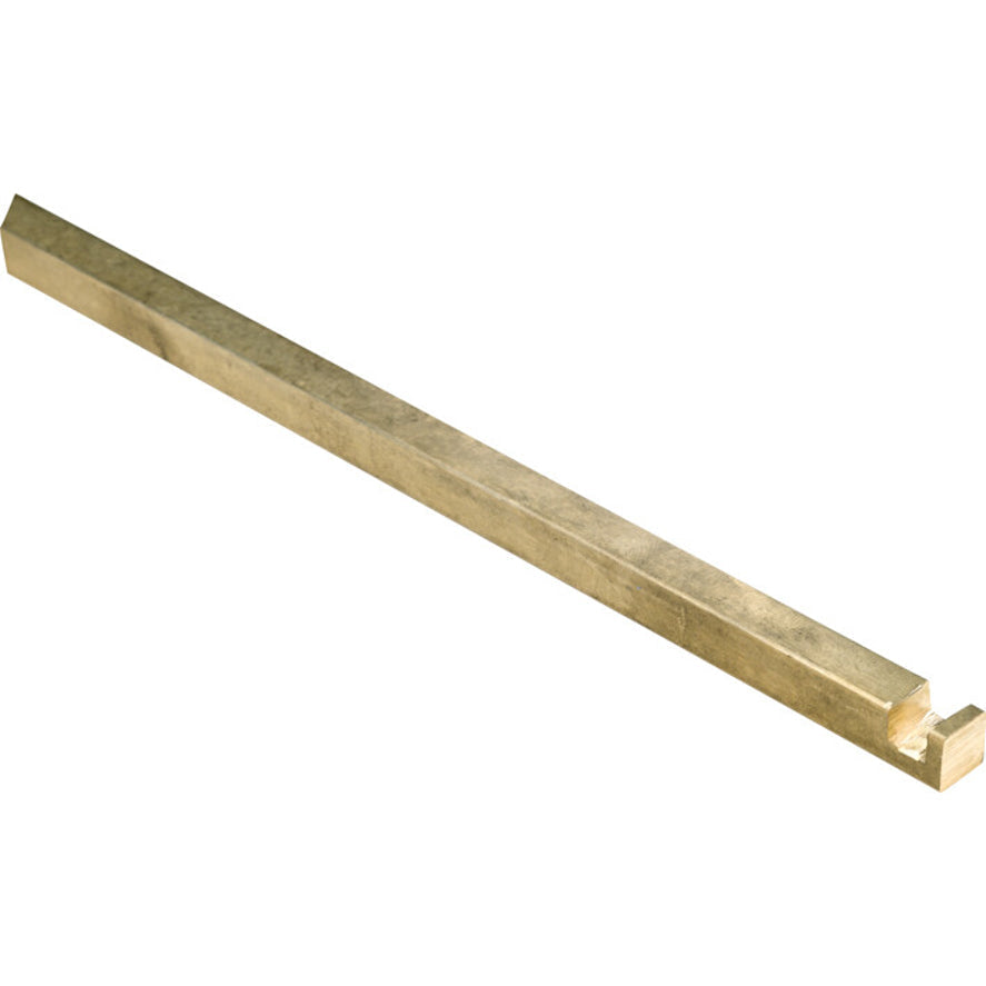 Espagnoletstang 1100 mm antiek messing