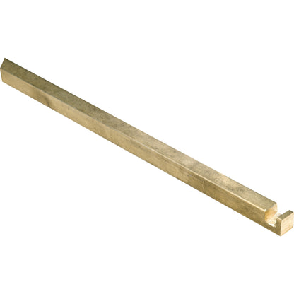 Espagnoletstang 1400 mm antiek messing