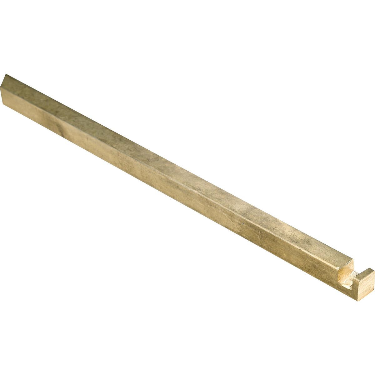 Espagnoletstang 1400 mm antiek messing