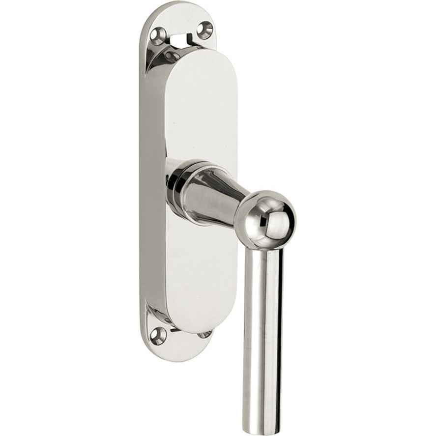 Krukespagnolet Chemin de Fer glanzend nikkel – Links – model L