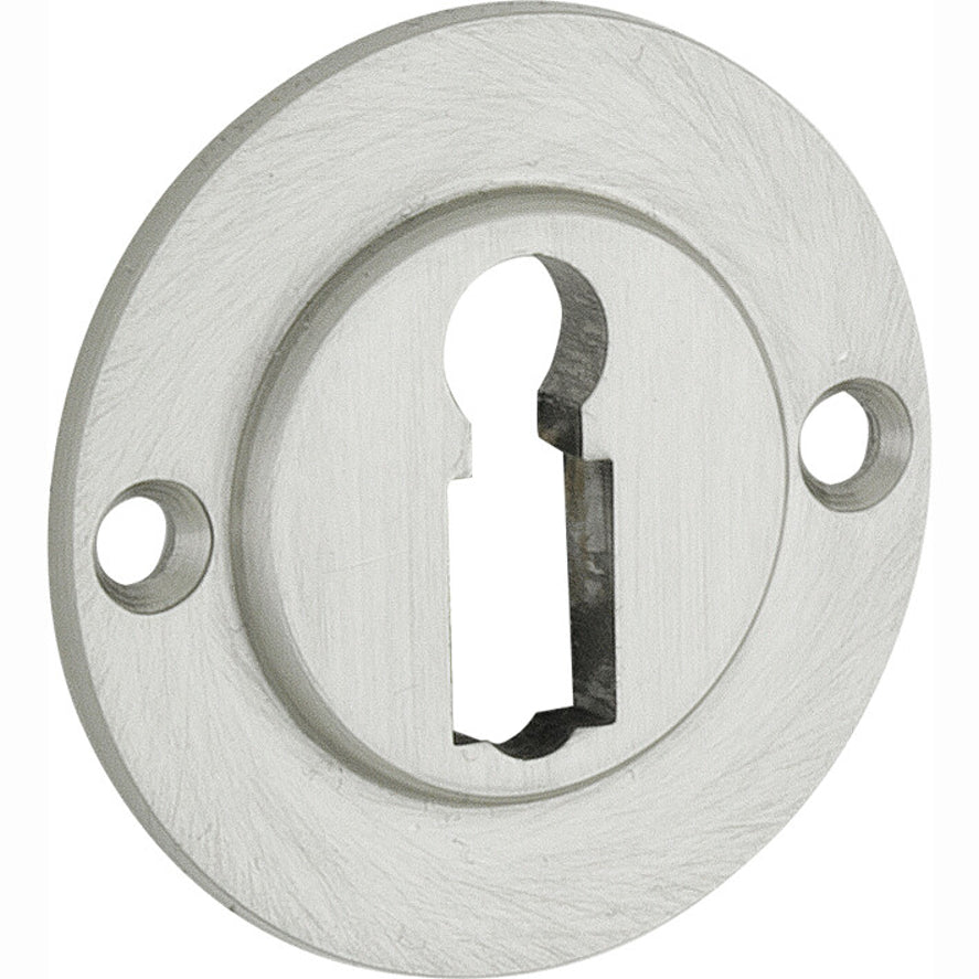 Sleutelrozetten ø50 mm Chemin de Fer mat nikkel