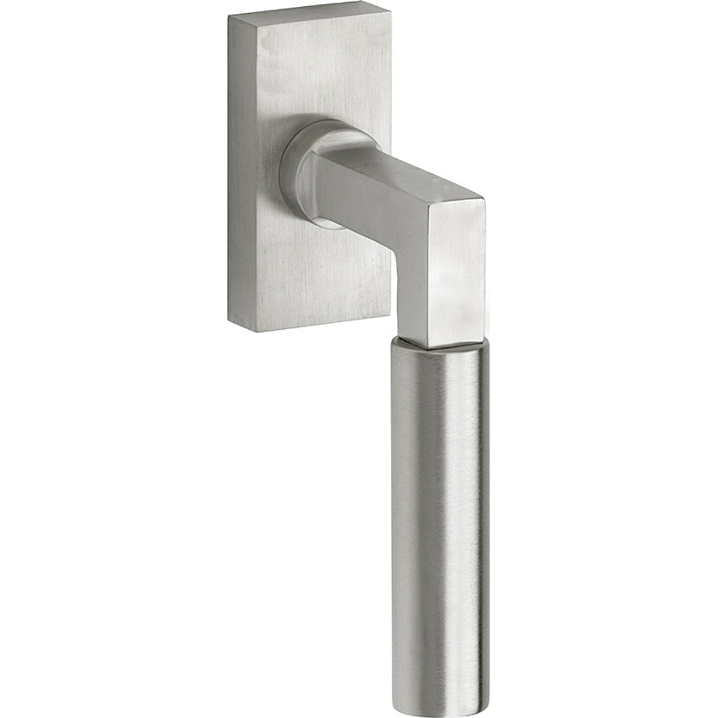 Draaikiepgarnituur Bauhaus mat nikkel standaard