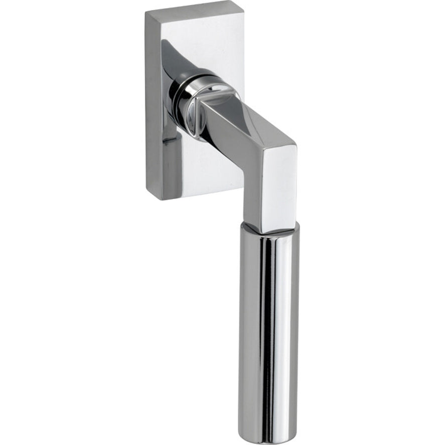 Draaikiepgarnituur Bauhaus glanzend chroom standaard