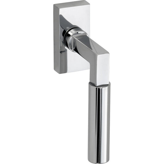 Draaikiepgarnituur Bauhaus glanzend chroom standaard