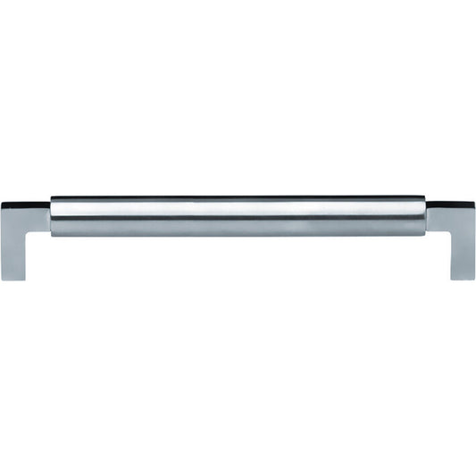 Meubelgreep Bauhaus 96 mm glanzend chroom